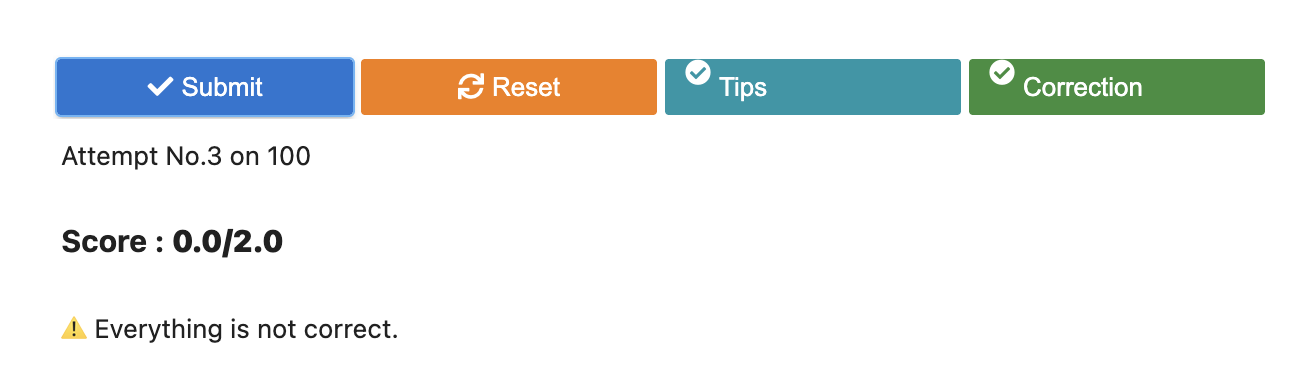 Quiz example