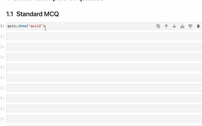 MCQ Example