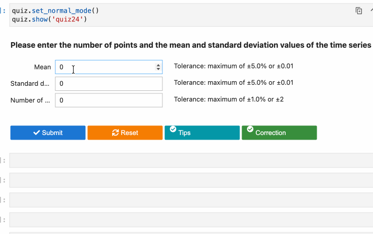 Quiz example